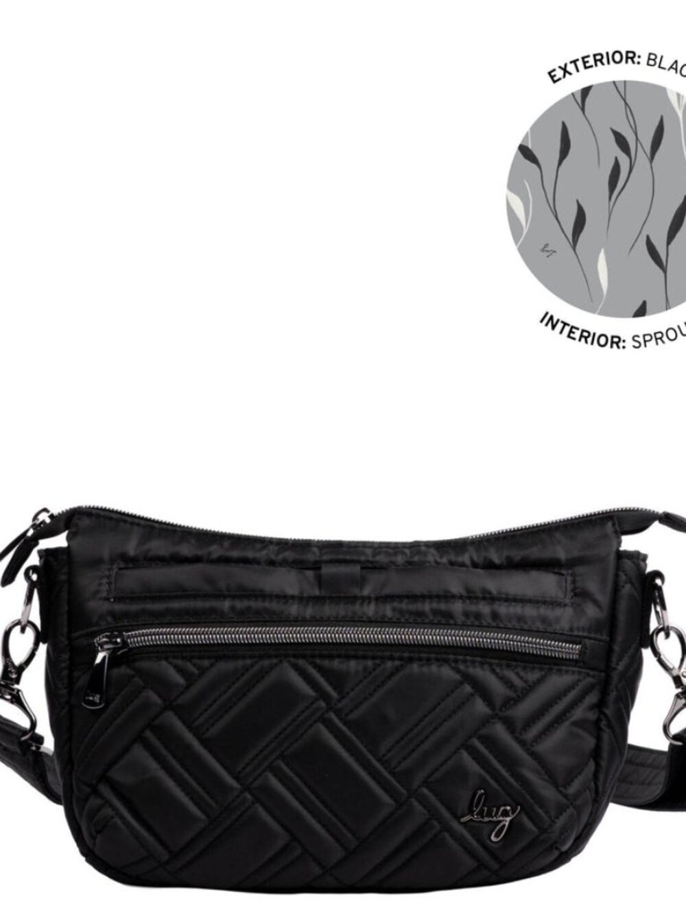 LUG - Dash Classic Crossbody in Black 2
